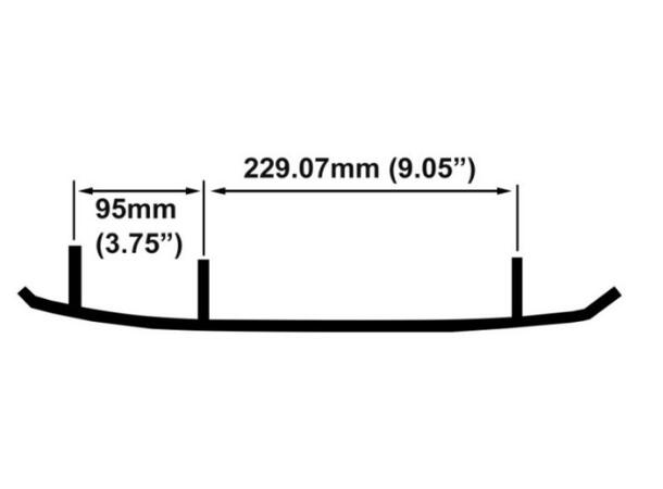 Styreskinne Ripper Yamaha Selges parvis, Coromant 