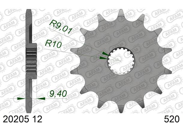 AFAM Framdrev 520 12T 