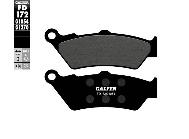 Galfer Bremseklosser, Semi-metall 