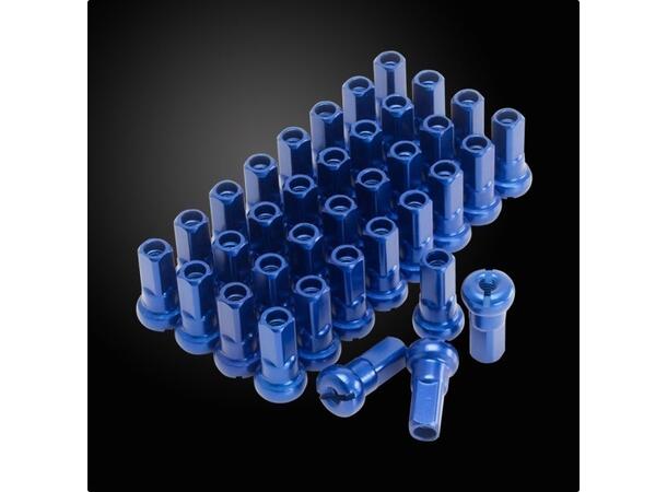 Z-Wheel Aluminum Nipple Q4 36pcs Blue 