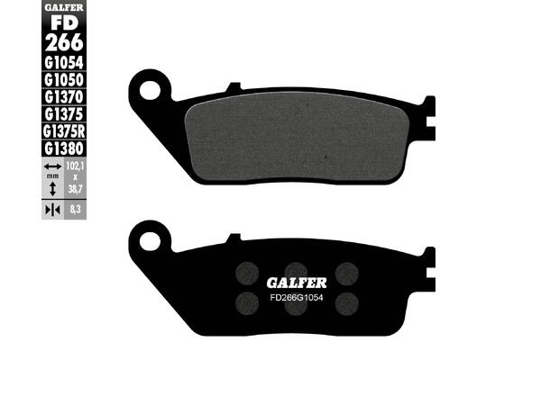 Galfer Bremseklosser, Semi-metall 