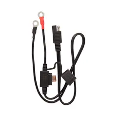 MotoBatt Ladekabel 53cm m/Ringterminaler 53cm lengde &#248;6mm Ringterminal m/Sikring