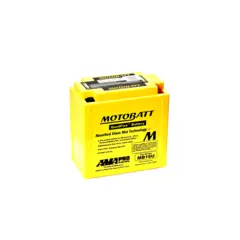 MotoBatt MB16U 12V Batteri 4-Polet, 240CCA, 20Ah, 160x90x161, AGM