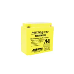 MotoBatt MB5.5U 12V Batteri 4-Polet, 90CCA, 7Ah, 135x60x130, AGM