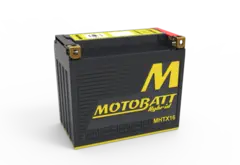 MotoBatt MHTX16 12V Batteri Hybrid 4-Polet, 350CCA, 10HAh, 151x87x130, AGM